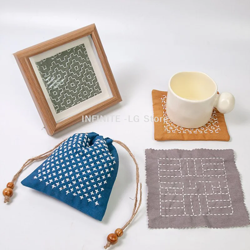 8개/12개 자수 템플릿 DIY 자수 패턴 퀼팅 템플릿 재사용 가능한 PET 스텐실 퀼팅 및 공예용
