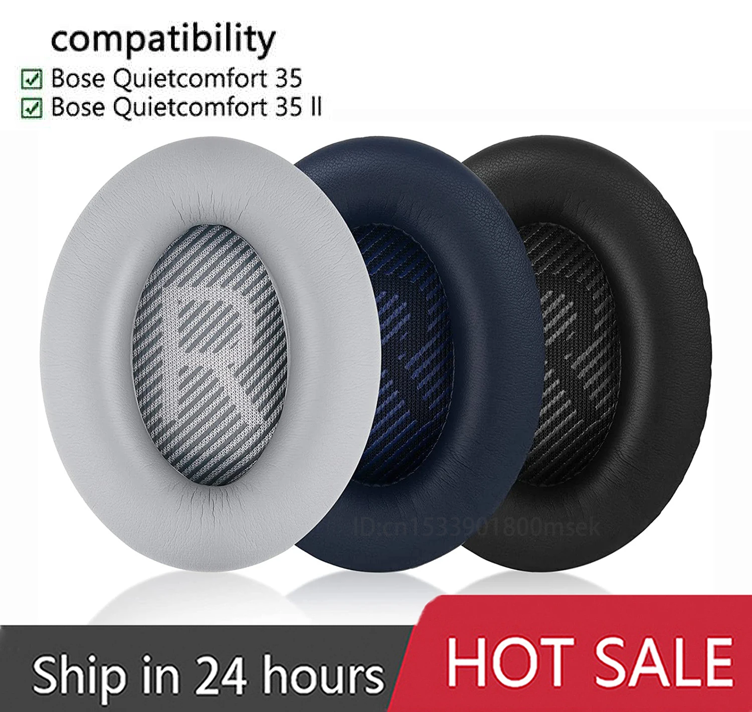 High Quality Replacement Ear Pads for Bose QC35 II