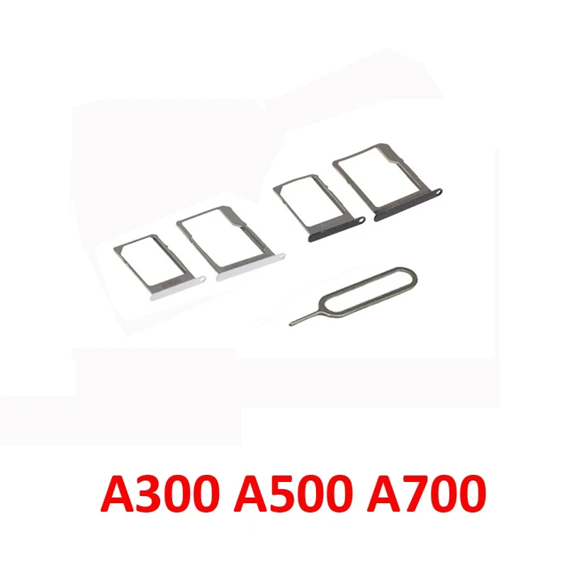 

Оригинальный корпус для телефона Samsung Galaxy A3 A5 A7 2015 A300 A500 A700, Новый адаптер для sim-карт и держатель для карт Micro SD