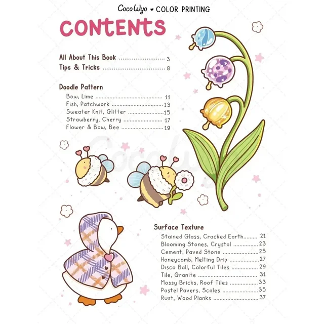 Coloring Book for Adults/Kids - How to Draw Patterns: Easy and Fun Step-by-Step Guide for Unique Creations,Cultivate imagination 4