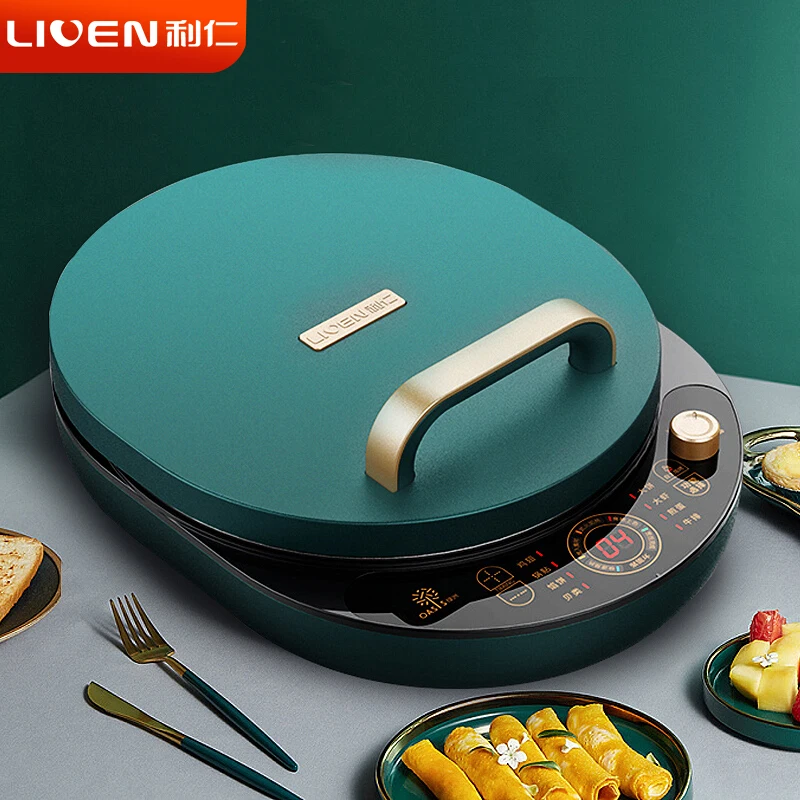 

Electric Baking Pan Double-sided Heating Pancake Pan Grilling Machine Deepening Baking Tray Sandwich Breakfast Machine