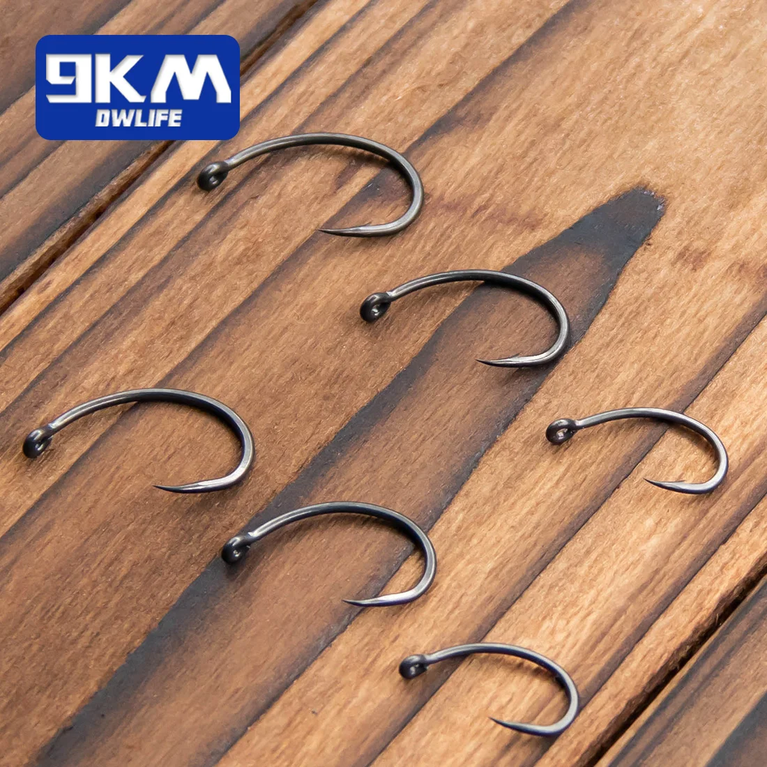 Carp Fishing Hooks 50~100Pcs Barbed/Barbless Fishing Hooks Fly