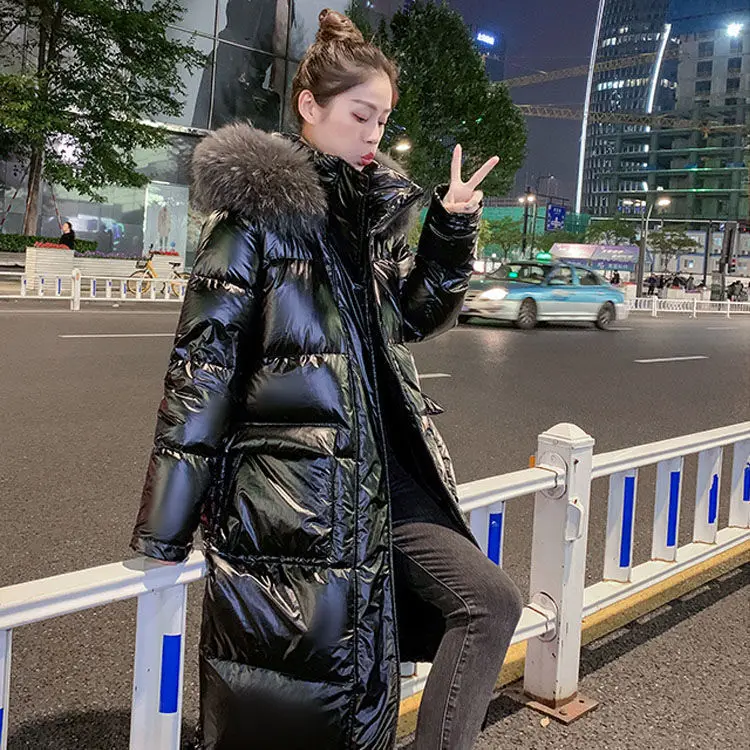 Women's Winter Jacket Down Jacket Women Long Down Coat Down Jacket Female Winter 2022 Puffer Jacket Warm Winter Coats Woman