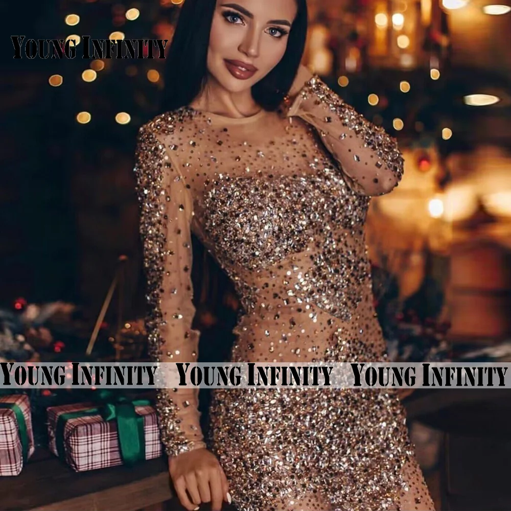 chinese dress ladies Late Arrival Long Sleeve Maxi Dress main image 1