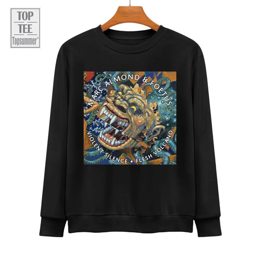 

Violent Silence / Flesh Volcano Album Sweatshirt Marc Almond Tour Hoodies Women'S Summer Harajuku Cotton Hoodie