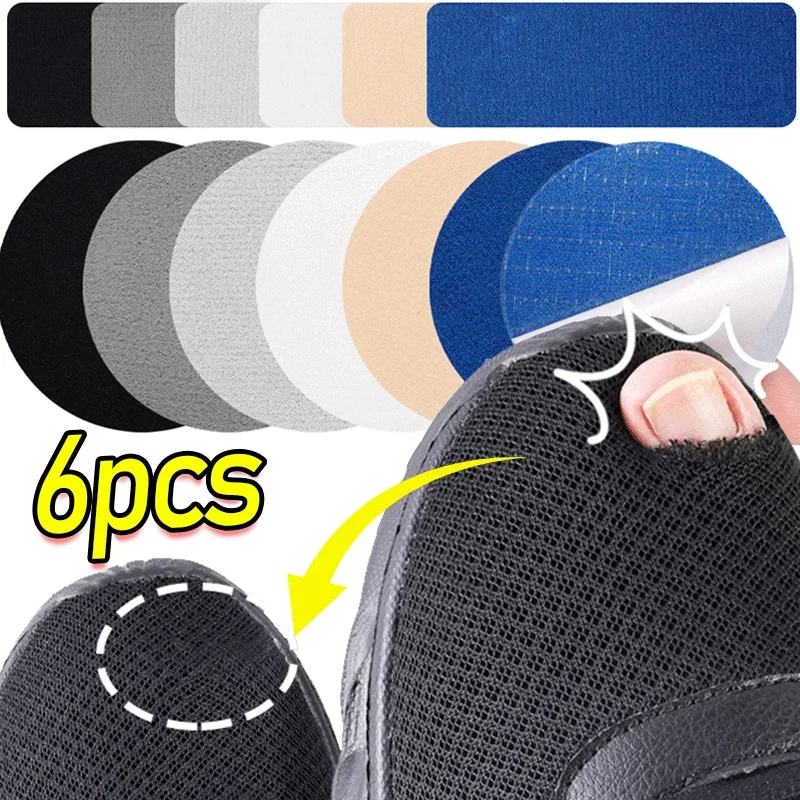 6pcs Sports Shoes Patches Breathable Shoe Pads Heel Protector Adhesive Patch Repair Shoes Heel Foot Care products heel protector shoe repair patches heel protector pads shoe repair patch shoe repair stickers heel protector patches shoe stickers