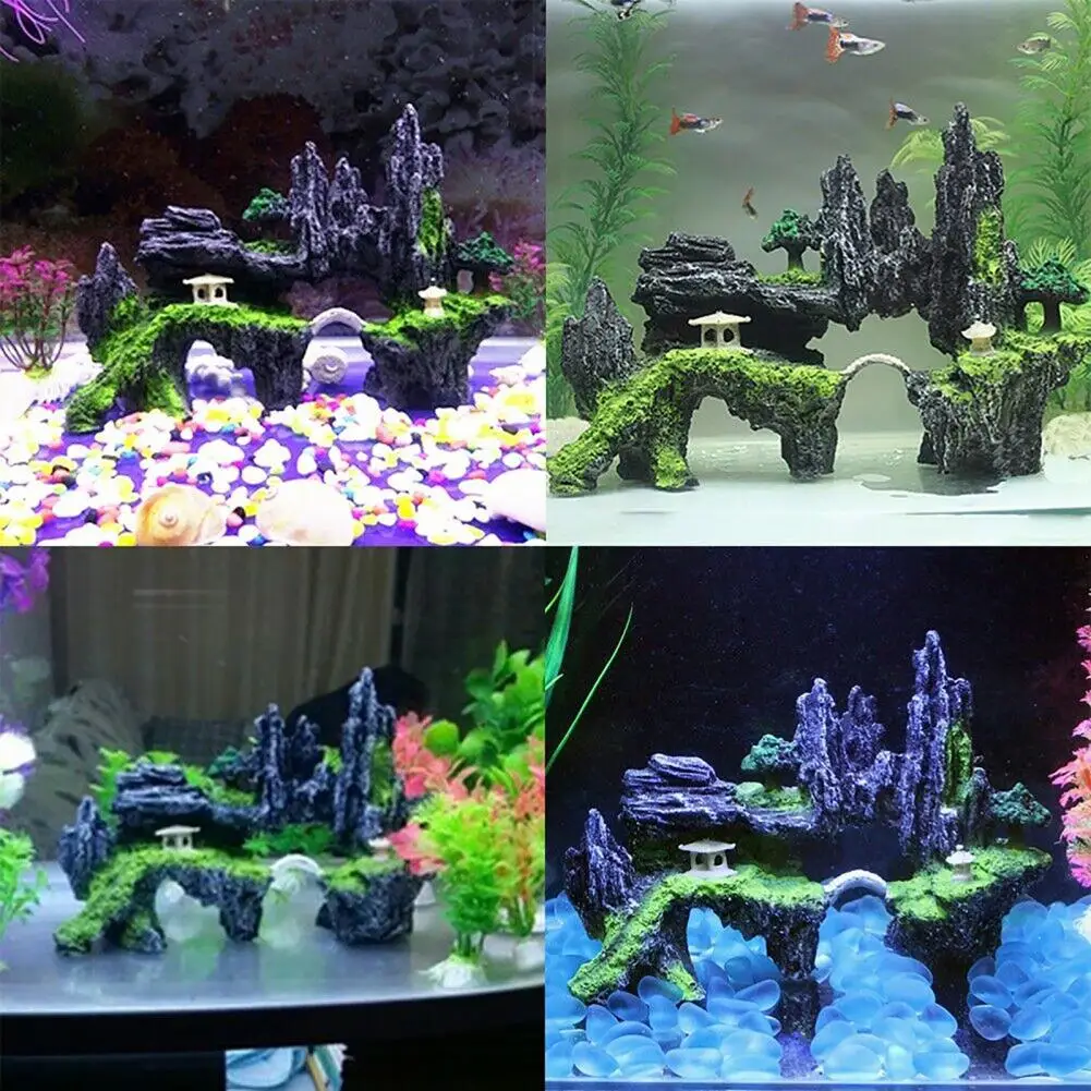 Plant Rockery Multi-style Aquarium Decorations, Fish Tank Decoration And Landscaping, Decorative Aquarium Accessories