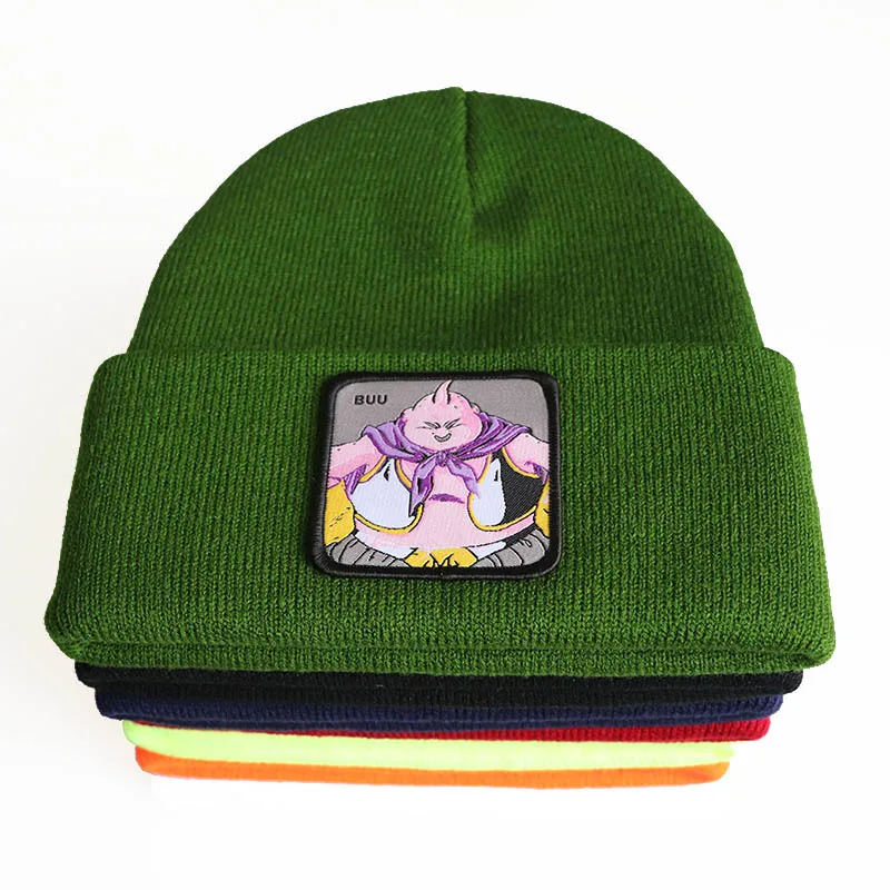 Dragon Ball Z Strickmütze Für Herren & Damen – Grafikmütze Aus Baumwolle, Verstellbar