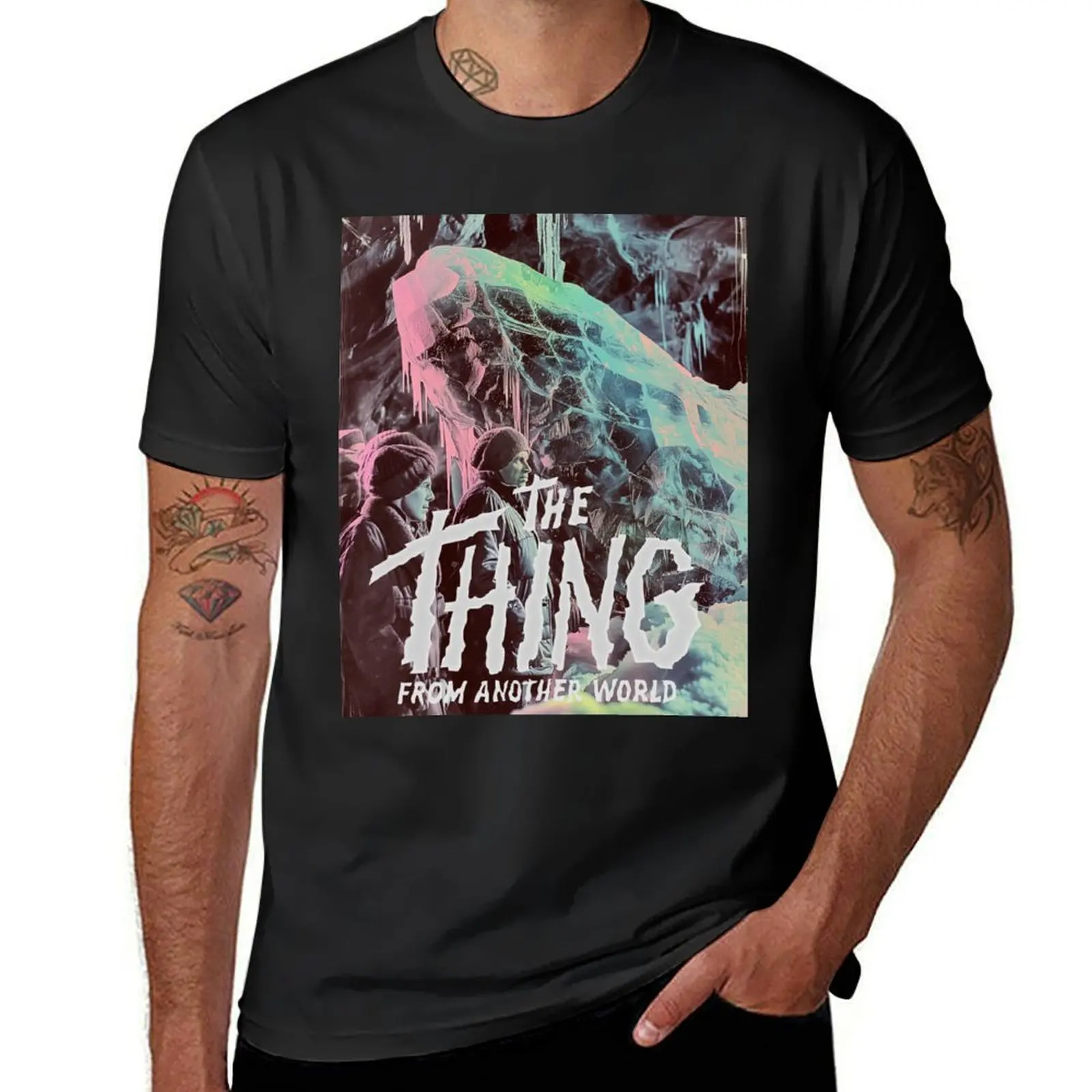 

The Thing From Another World 1951 Minimalist Re-Imagined T-Shirt hippie clothes plus sizes sweat t shirts for men