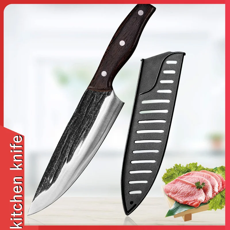

Boning Knife Forged Kitchen Knife Sharp Chef Knife 5CR15 Stainless Steel Cooking Knife Multifunction Kitchen Knives for Kitchen
