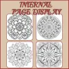 Mandalas Coloring Book for Adults: Stress Relief Adult Picture Book for Creative Color Practice 3