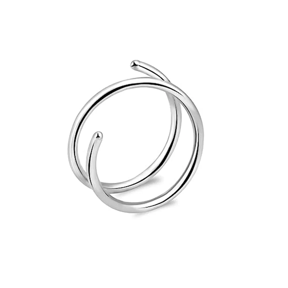 Non-piercing Hoop Nose Ring – SJ Jewelry Co