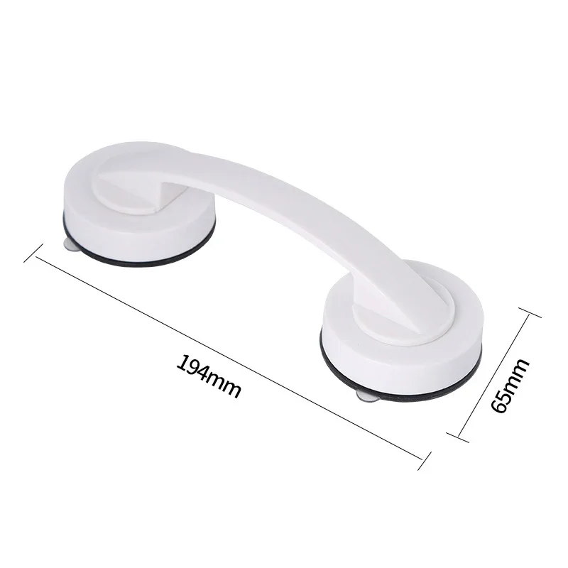 Description Picture 5 of itemSafe Grip with Suction Cup No Drilling Shower Handle Anti-slip Handrail Offers for Safety Grab in Bathroom Refrigerator
