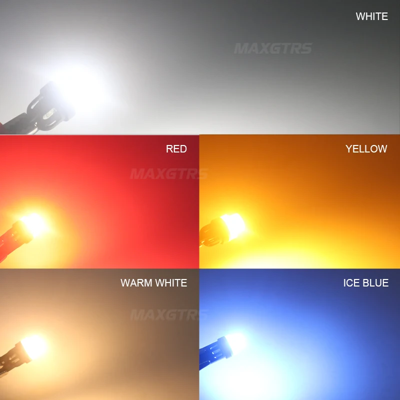 KATUR T10 W5W LED 194 168 2825 Lampadina Cuneo CANBUS Senza errori Super Luminoso 6000K Xenon