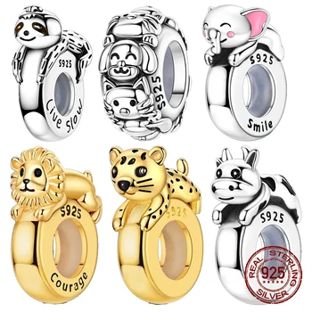 925 Silver Animal Clip Clasp Bead 1