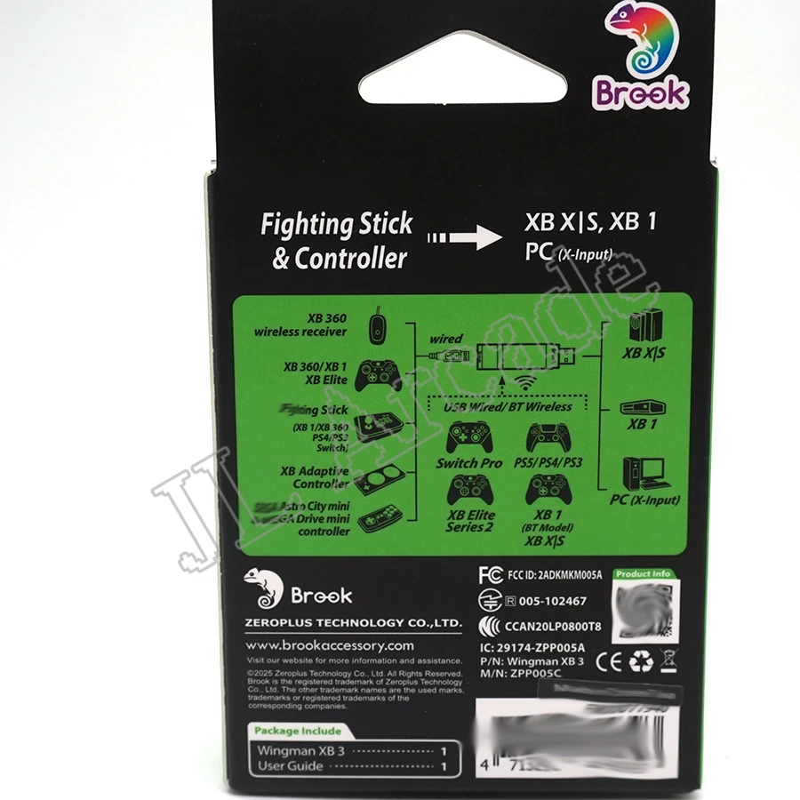 Adaptateur Sans Fil Brook Wingman XB3 - Pour Xbox Series X/S, One, PC - Neuf