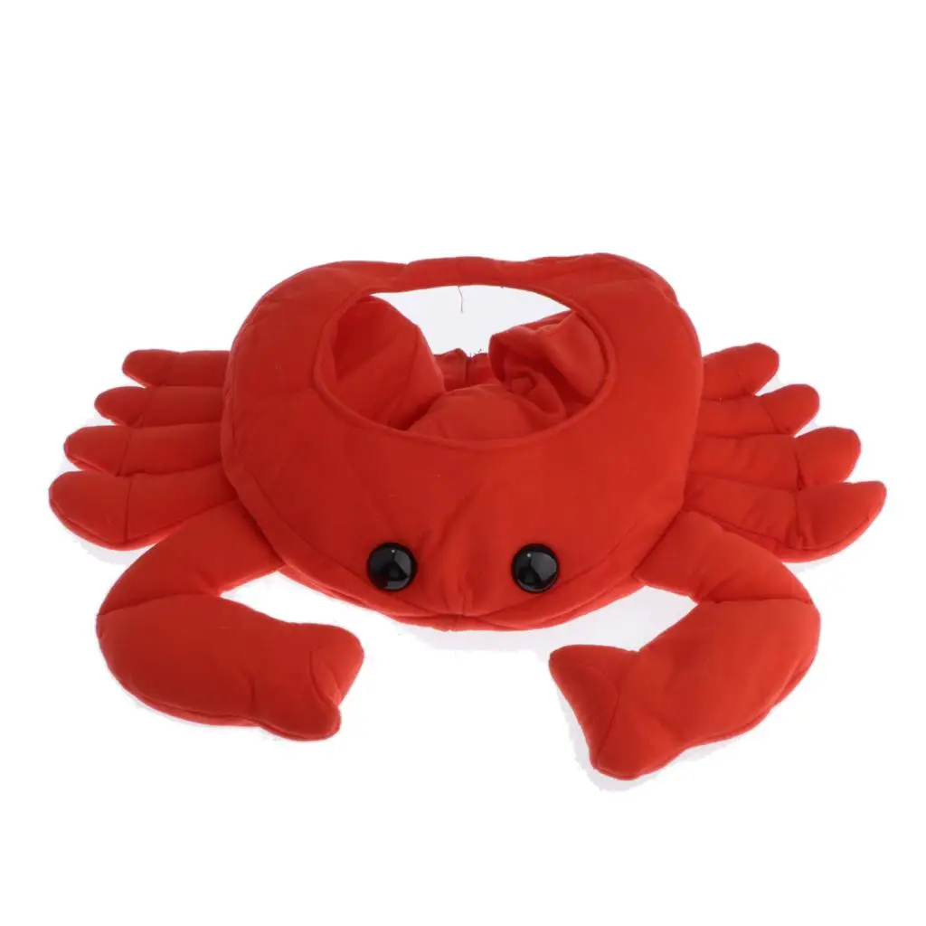 Funny Plush Crab Hat Cartoon Animal Hat Party Costume Accessories