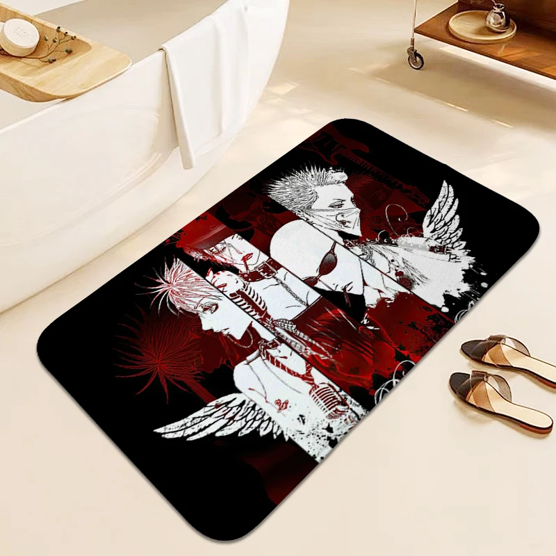

Door Mat for Bathroom Nana Anime Doormat Entrance Door Mat for Hallway Room Decorating Items Bedroom Living Room Floor Carpet