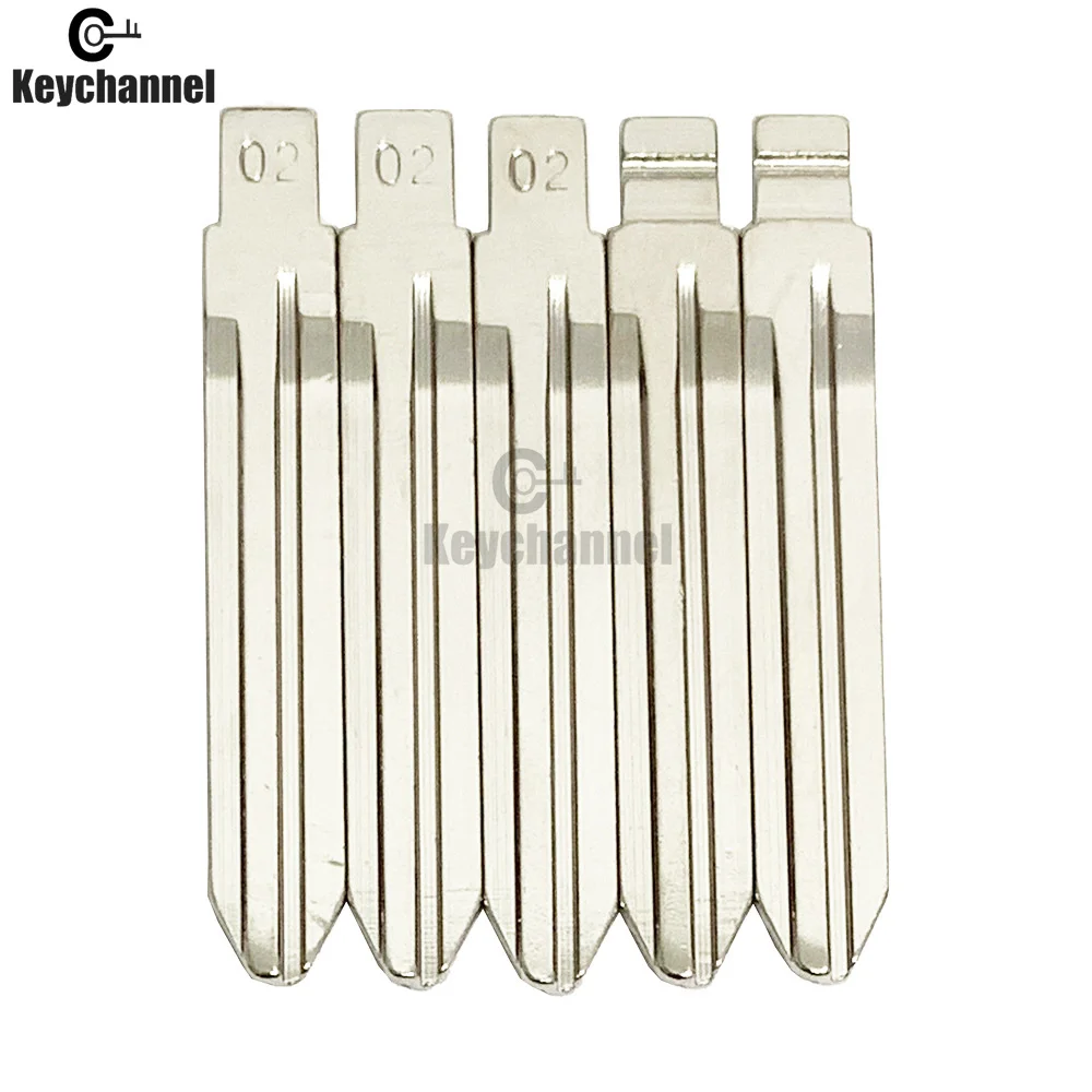 10 PCS/LOT #02 KD Blade LISHI TOY43AT TOY43 Car Key Blade For Toyota Camry Corolla Highlander RAV4 Yaris Key For KEYDIY XHORSE For car key