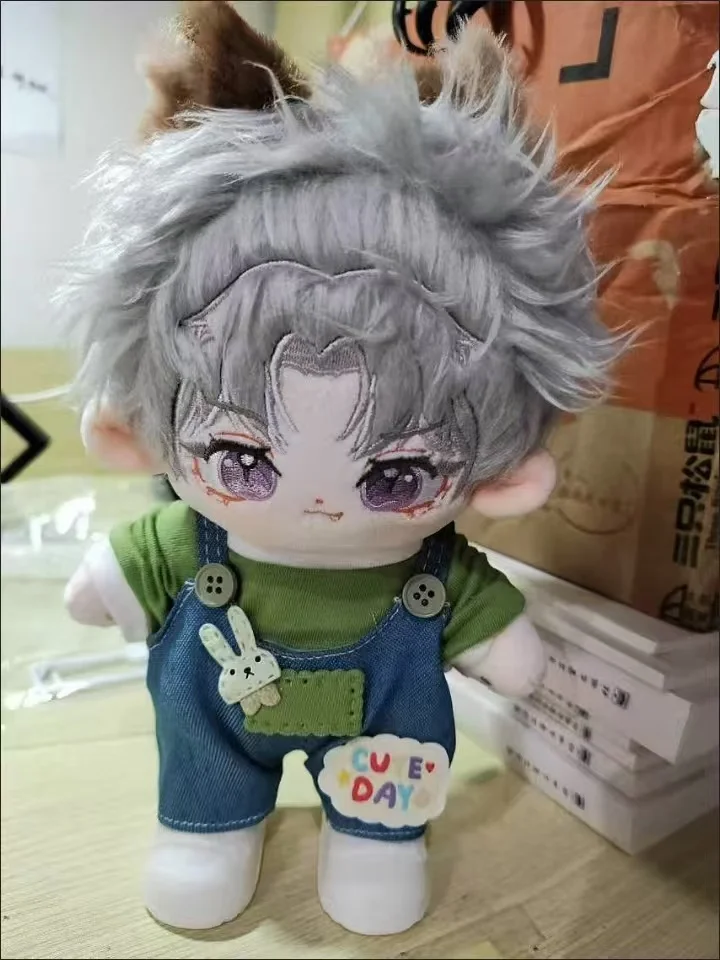Casual overalls Clothes 20cm Idol Dolls Cartoon Outfit Accessories Suit Love and Deepspace Xavier Zayne Rafayel ralayo Sylus doll clothes plush toy accessories mini doll ornaments