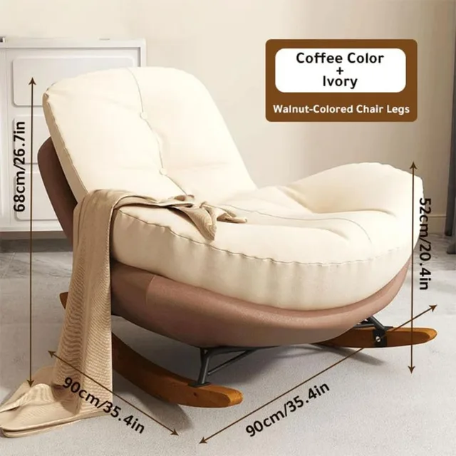 Indoor Padded Rocking Chair 2