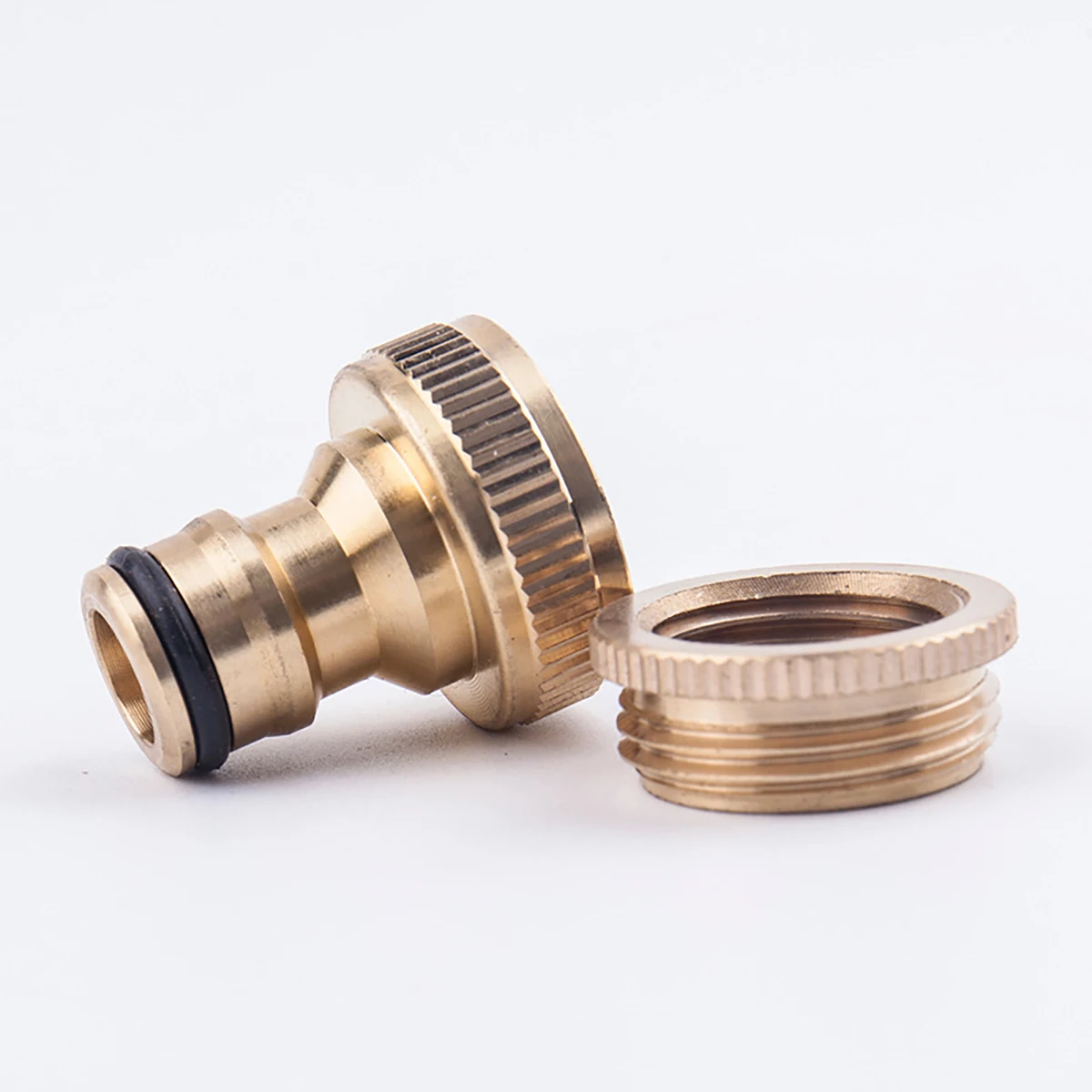 1inch BSPF Brass Fitting Hose Tap Pipe Connector Garden Car Wash Water Gun Pipe Joint Faucet Adapter