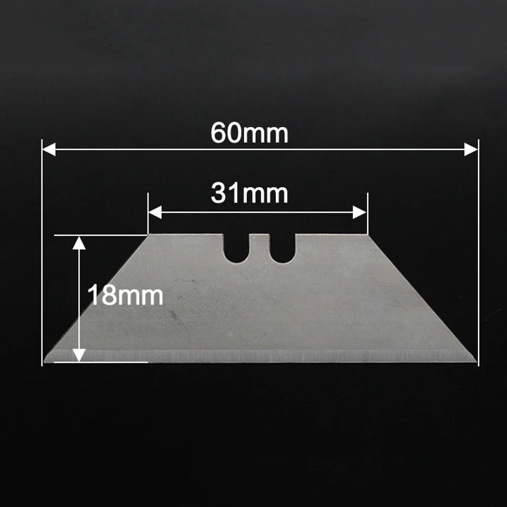 10/50/100Pcs Special Knife Blades Steel Material Utility Knife Trapezoid Blades Replacement DIY Art Craft Cutter Tool Blade utility knife craft knives art knife scalpel knife blades craft cutter tool