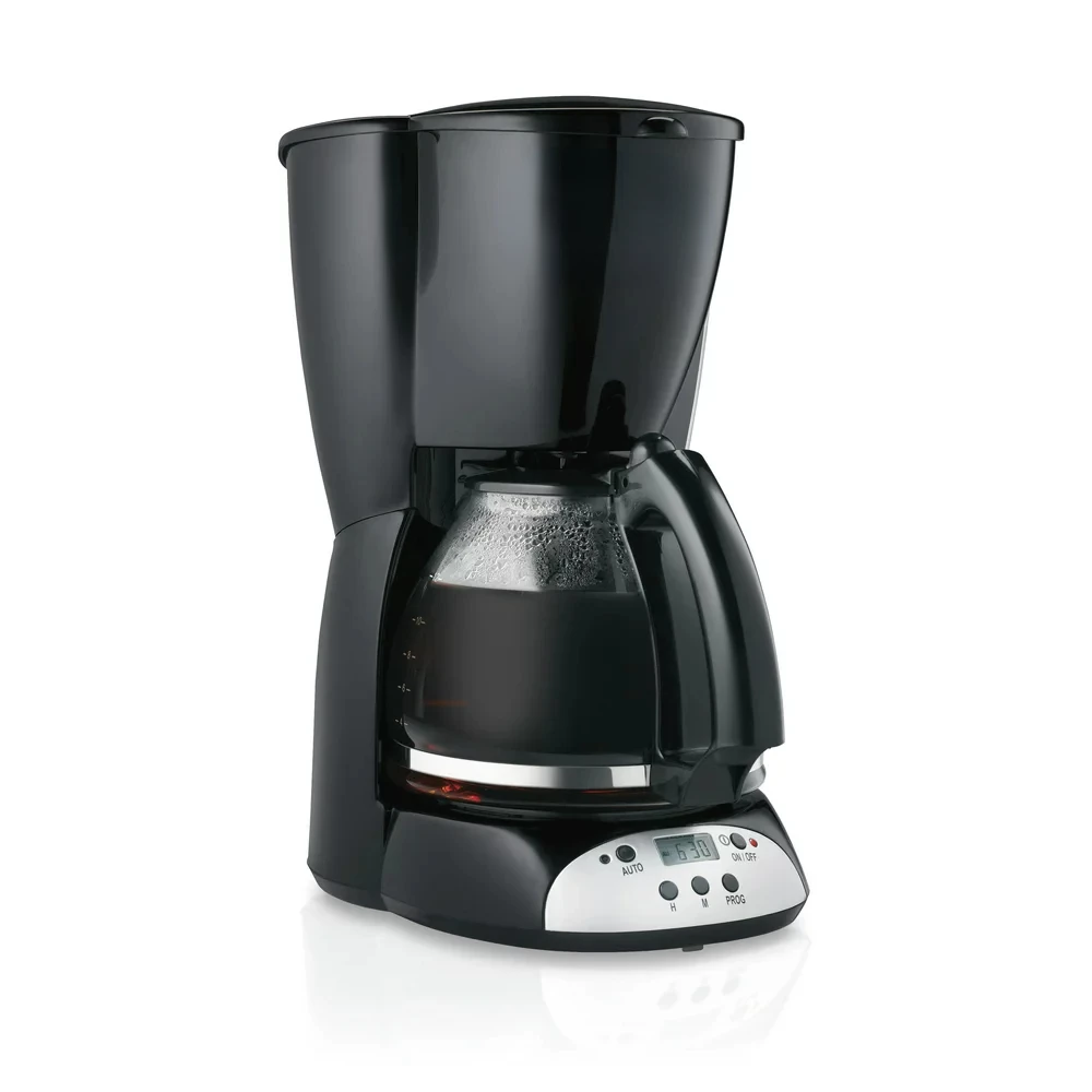 

Programmable Coffee Maker, 12 Cups, Black, Model 49465R Slim green coffee Coffee accessories Espresso coffee maker Cold brew cof