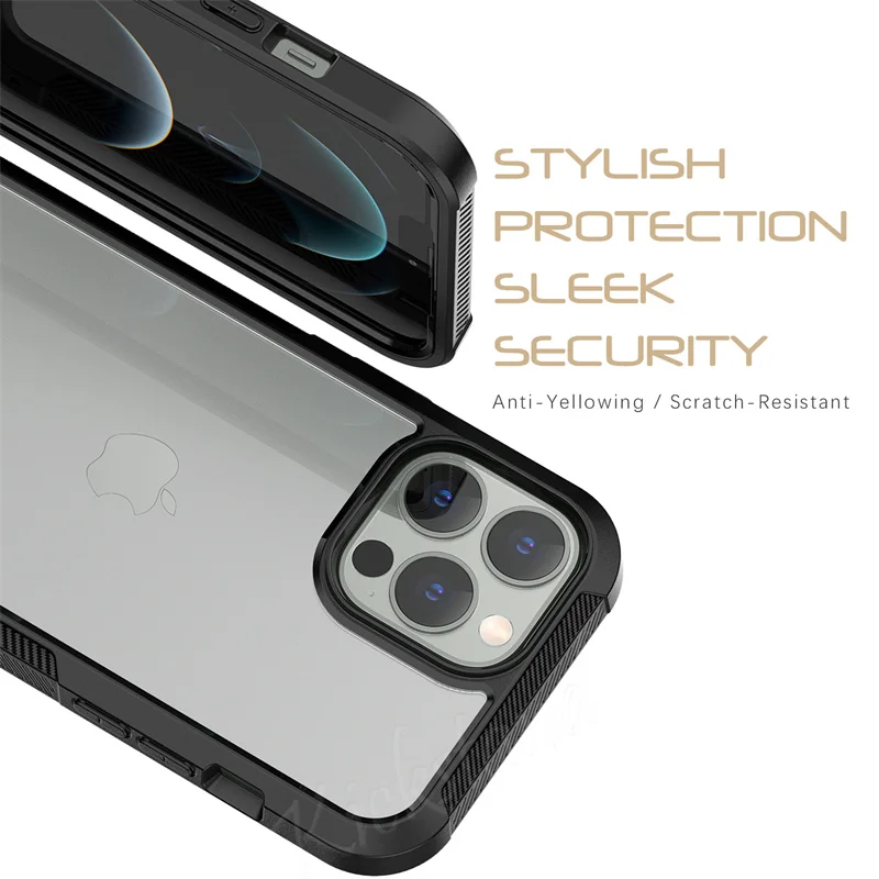 iphone 13 pro max cover Anti Impact Case for iPhone 13 12 11 Pro Max X XR XS SE 2022 2020 6 7 8 Plus Cover Dual Layer Armor Shockproof Back Protect Bag best cases for iphone 13 pro max