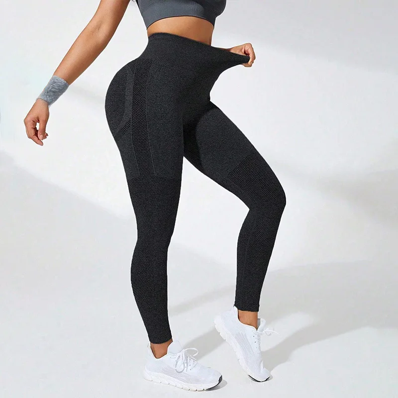 Seamless Workout Leggings for Women Tummy Control Women's High Waist Butt Lifting Leggings Gym Yoga Pants