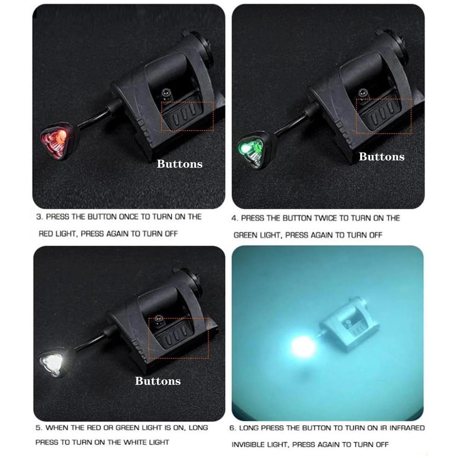 Helmet LED Headlamp 5