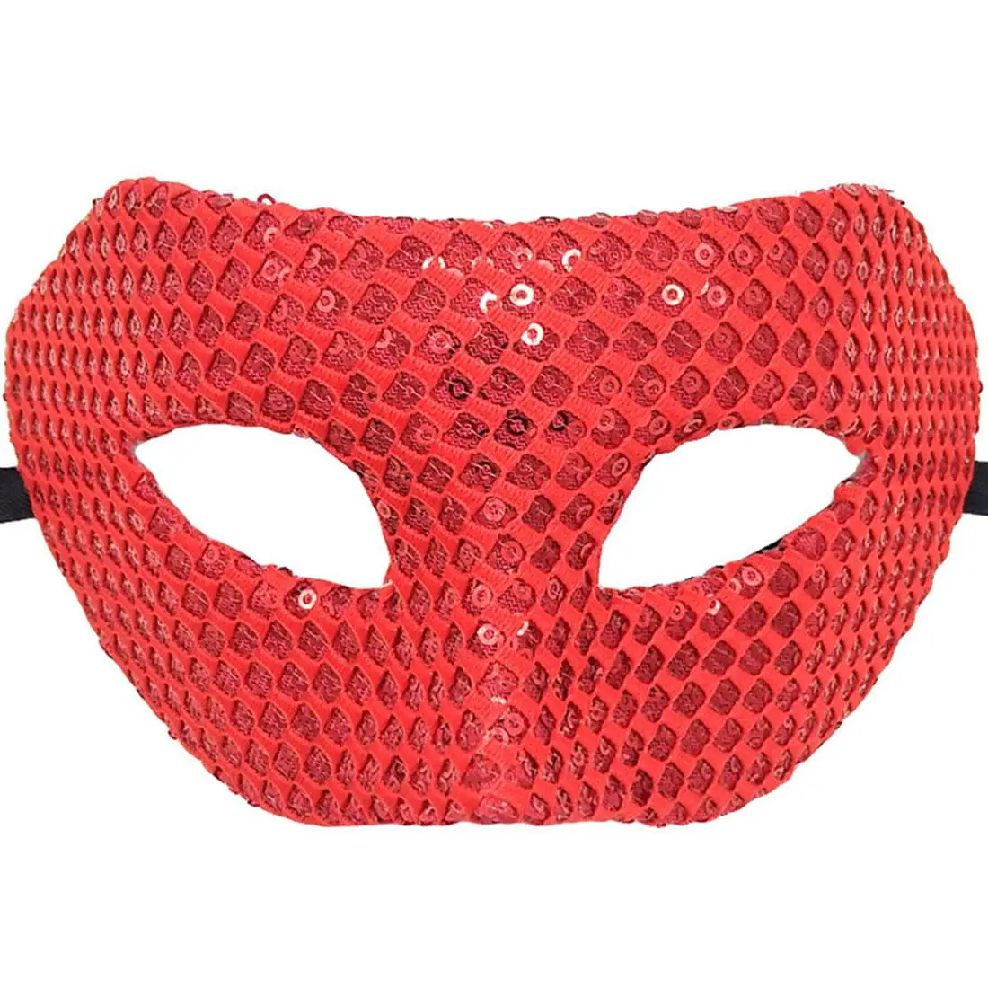 

Fine Checkered Sequins New Half Face Mask Festival Aldult Masquerade Venetian Convention Party Bar Show Shine The Whole Audience