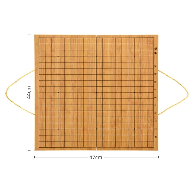 

Interactive Puzzle Go Set Portable Solid Wood High Quality Chess Board Table Game Go Adult Scacchiera Legno Chess Board LG50W