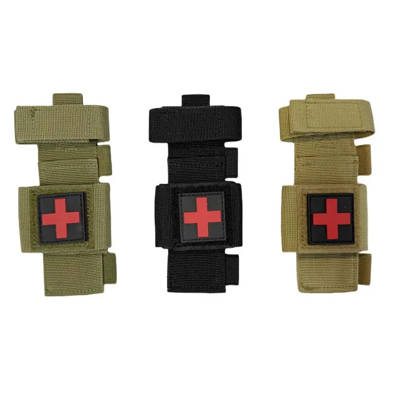 Tactical Tourniquet Set - Rotary Medical Emergency Strap with Tactical Pen & Scissors | Essential for Outdoor Survival, Combat, 4