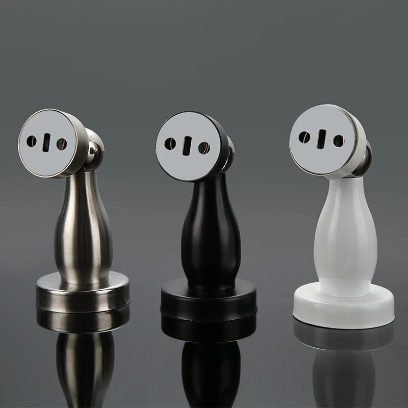 KK&FING Stainless Steel Strong Magnetic Door Door Stopper Mute Touch Anti-collision Stoper Magnetic Stopper