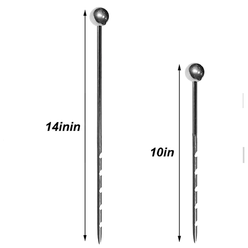 10-14Inch Soil Sampler Probe Monitor Soil Sampler and Moisture Meter for Lawn Plant Garden Farm Sampling