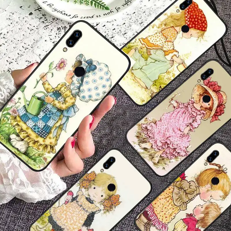 Sarah Kay Art Painting Pattern Custodia Per Telefono Per Xiaomi Redmi Note 7 8 9 11 I T S 10 A Poco F3 X3 E Pro Lite Funda Shell Coque