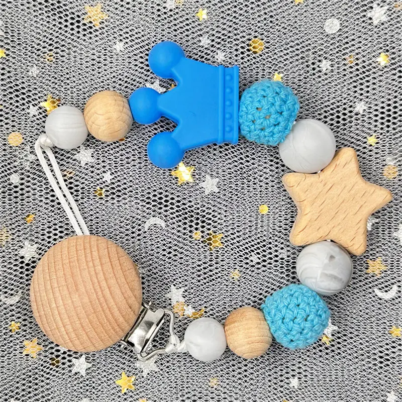 Custom pacifier clip