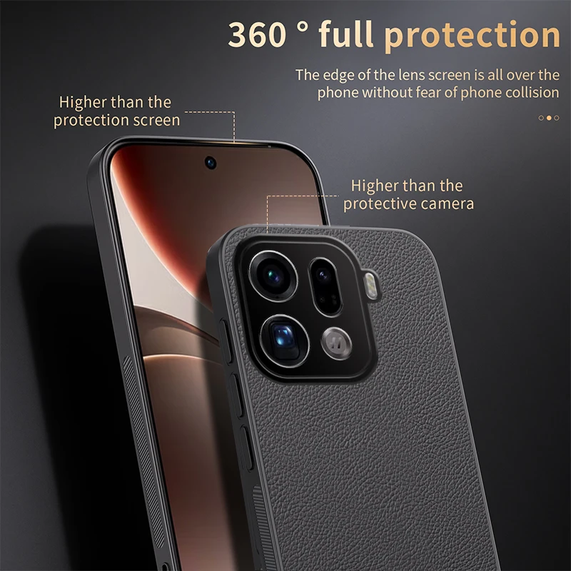 Luxury Built-in Magnet Leather Magnetic Phone Case - Shockproof Cover
