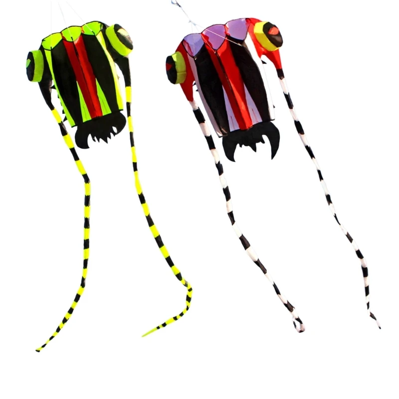 

Octopus Kites Tear Resistant Kites Outdoor Picnics Travel Sea Animal Kites
