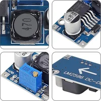 Adjustable Output LM2596S Step Down Module DC to DC Buck Converter Voltage Regulator Conversion Power Supply Module LM2596 - Image 4