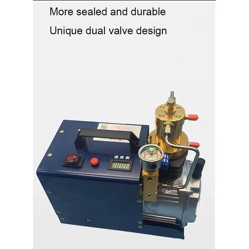 

High Pressure Safety Valve Electric Air Compressor High Pressure Air Pump Pneumatic Inflator