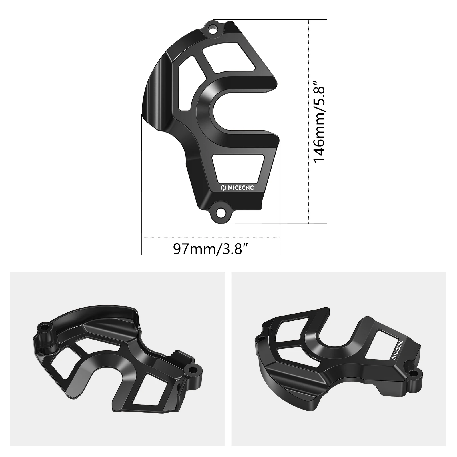 NICECNC 프론트 스프로킷 커버, KTM 1290 Super Adventure R S 2021-2024 1290 Super Duke R EVO 22-23 1390 SUPER DUKE R EVO 2024