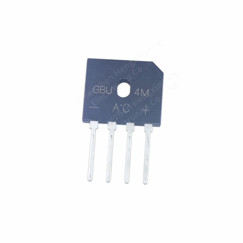 10PCS GBU4M 브리지 스택 플랫 브리지 4A 1000V GBU 패키지