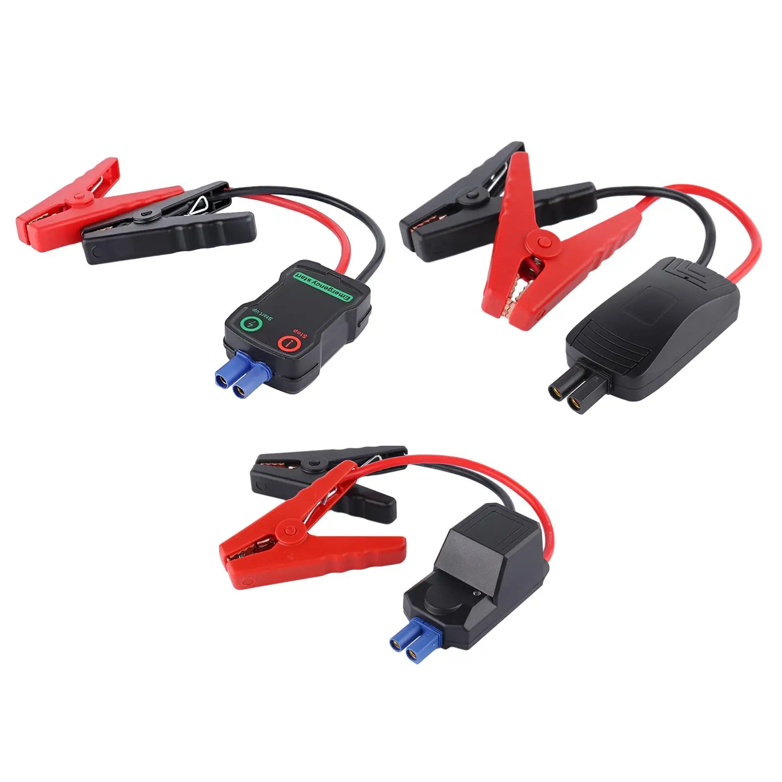 Generic Jump Starter Cable with Battery Clamps Replacement Automotive Booster Clamp Cables 12V Car Battery Clamps for Truck