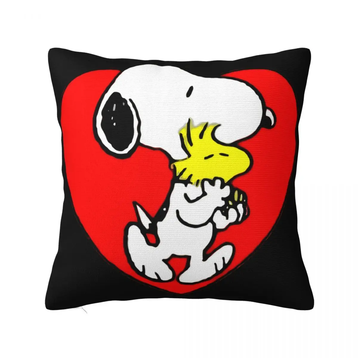 thumbnail image 1 of Funda de almohada decorativa con personajes de cómic de Peanuts, Merchandising para el hogar, Funda de almohada divertida de Snoopy y Charlie Brown, Funda de almohada con cremallera, Varios tamaños, 1 of 5