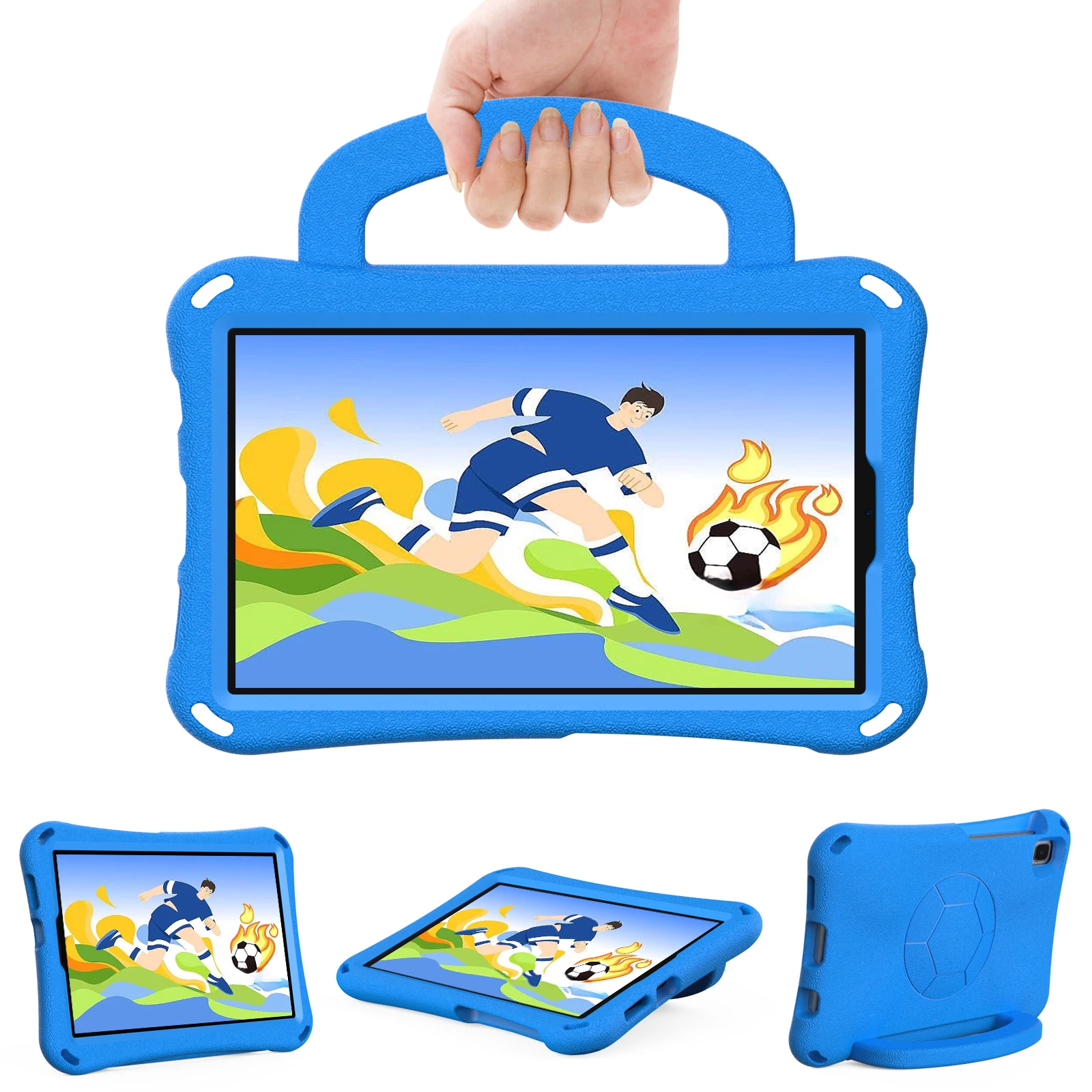 Lightweight Shockproof Tablet Cover with Handle Stand