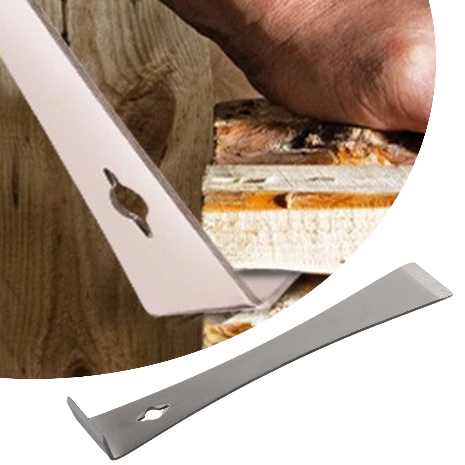 Stainless Steel Pry Bar Staple Remover Scraper Blade Automobile Disassembly Modification Metal Crowbars Woodworking Hand Tool