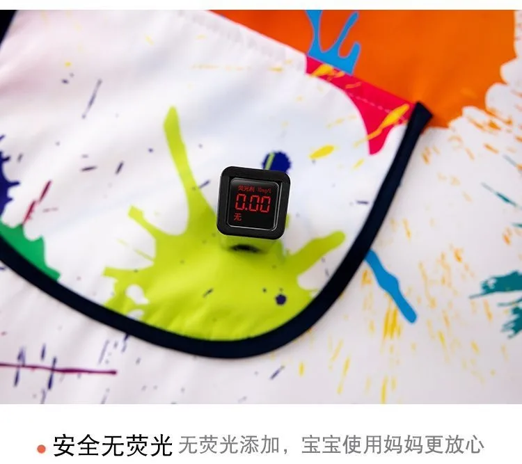Kids Painting Smocks Waterproof Art Color Apron For Children Painting Aprons Sleeveless Dressing Cloth School Studying Uniforms