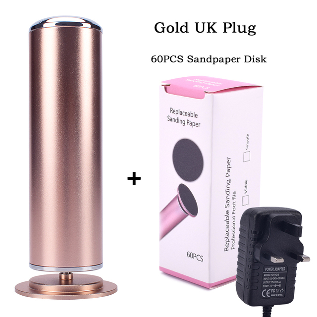 Pedicure Tools Foot Care File Leg Heels Remove Dead Skin Callus Remover Feet Clean Care Machine & Replacement Sandpaper